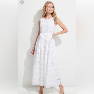 Vineyard vines eyelet maxi dress